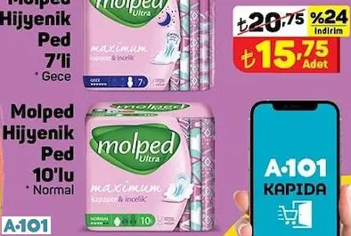 MOLPED HİJYENİK PED